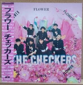 LP(帯付き・ピンナップ付き・アイドル・’86年3月盤) チェッカーズ THE CHECKERS / フラワー FLOWER【同梱可能6枚まで】0818