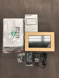 ○G8038 美品　PLAYWOOD 7型　デジタルフォトフレーム DF7MC-NT2○