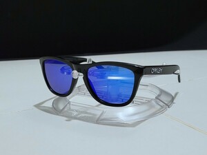 新品 偏光レンズ OAKLEY FROGSKINS オークリー フロッグスキン Blue Polarized ブルー ポラライズド ASIA FIT アジアフィット サングラス