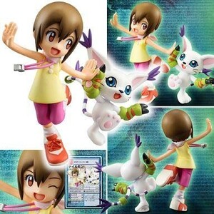 中古フィギュア [初回特典付] G.E.M.シリーズ 八神ヒカリ＆テイルモン 「デジモンアドベンチャー」