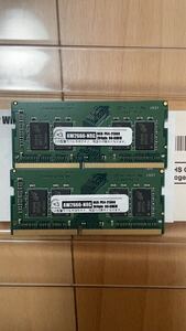 Crucial DDR4-2666　PC4-21300 8GB×2枚　計16GB