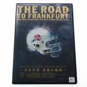 DVD アメリカンフットボール ワールドカップ 2003 ドイツ大会 日本代表 THE ROAD TO FRANKFURT / 送料込み