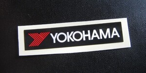 ラスト品●ヨコハマ製／ 正規 ４5th・YOKOHAMA・ミニステッカー・黒 ／未使用品●