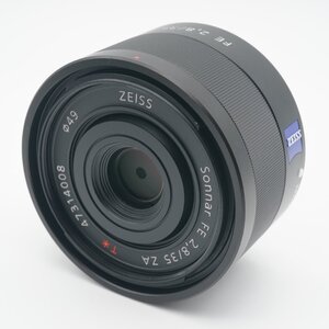 新品級 SONY ソニー Sonnar T* FE 35mm F2.8 ZA SEL35F28Z