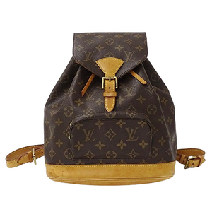 ルイ・ヴィトン LOUIS VUITTON バッグ モノグラム レディース メンズ ブランド リュック バックパック モンスリ MM M51136 ブラウン