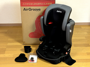 チャイルドシート アップリカ エアグルーヴＡＣ 美品 送料無料 Aprica AirGroove AC