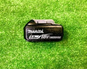 ★内部容量◎良好品★makita/マキタ/BL1850・18V・5.0A・純正リチウムイオンバッテリー★動作確認済★検索用 1860 1830B【入札禁止地域有】