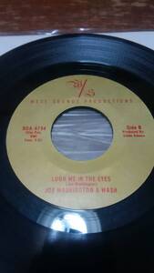 joe Washington & Wash BLUEBERRY HILL / LOOK ME IN THE EYES 【オリジナルwest sounds productions】