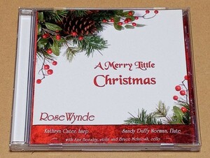 【即決】CD●RoseWynde『A Merry Little Christmas』●ほぼ美品●クリスマスアルバム フルート＆ハープ●ヒーリング ニューエイジ 癒し