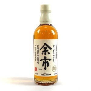 【東京都内限定お届け】 ニッカ NIKKA 余市 シングルモルト 石炭直火蒸溜 500ml 国産ウイスキー 【古酒】