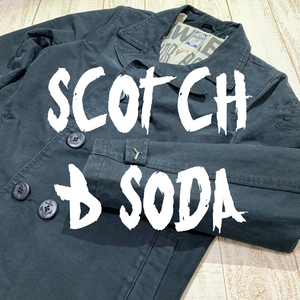 【Scotch&Soda】スコッチアンドソーダ ダブルジャケット テーラードジャケット ヴィンテージ加工