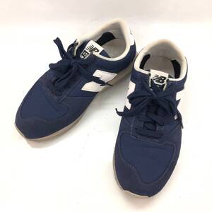 □NEW BALANCE スニーカー 23cm 紺 ニューバランス レディース ローカット 複数落札同梱OK B240329-4