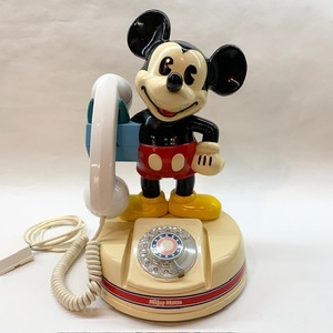 ◆NTTひかり電話回線動作確認済み◆レトロ◆Mickey Mouse ミッキーマウス テレフォン◆DK-641 ダイヤル式電話機◆神田通信工業◆