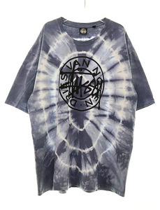 ステューシー STUSSY × DRIES VAN NOTEN 22AW TIE DYE TEE XL ドリス ヴァン ノッテン コラボ タイダイ Tシャツ 【ブランド古着ベクトル】