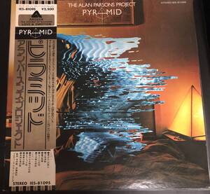 LP【PROG ROCK】The Alan Parsons Project / Pyramid【Arista IES-81095・78年国内盤ORIG・帯付き・アランパーソンズプロジェクト】