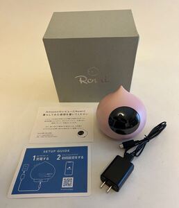 【通電動作確認済み】MIXI ミクシィ Romi ロミィ ROMI-P02 ピンク　会話AIロボット 