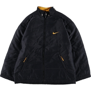 古着 90年代 ナイキ NIKE バックロゴ 中綿ジャケット パファージャケット メンズXL相当 ヴィンテージ /eaa474589