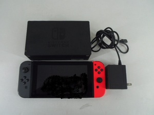 G3855 送料無料！Nintendo Switch HAC-001　旧型　中古品　箱無し　商品説明欄必読