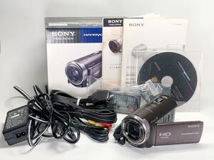 【動作品】SONY HNDYCAM HDR-CX370ソニー ハンディカム ビデオカメラ 付属品箱付