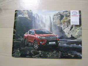 2017年5月　ハイラックス　DE★ドイツ版カタログ　Hilux brochure