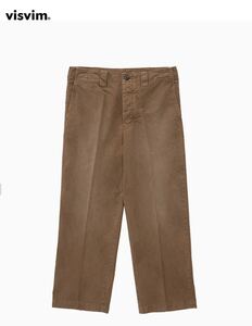 24SS VISVIM LEAGUERS CHINO DMGD ビズビム　チノパン　