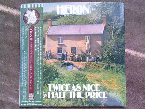 HERON[トゥワイス・アズ・ナイス&ハーフ・ザ・プライス]2CD紙ジャケ