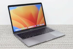 N1円♪-6【2017年！・i5】Apple/MacBook ProA1708(13-inch,2017,TwoThunderbolt 3ports)/core i5-2.3GHz/16GB/SSD：256GB