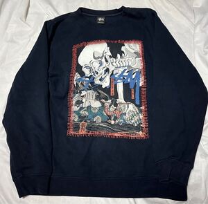  STUSSY SKELETAN スウェット ステューシー トレーナー　オールドステューシー