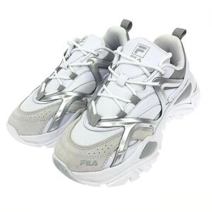 未使用品◆FILA フィラ エレクトローブ スニーカー 25.5◆5RM02585 ホワイト メンズ 靴 シューズ sneakers