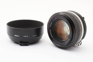 ★極上品★ ニコン Nikon Ai NIKKOR 50mm F1.4 50/1:1.4 AIニッコール MFレンズ #436AR