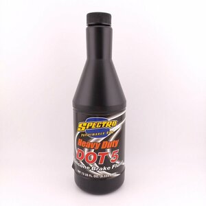 スペクトロ DOT 5 シリコーンブレーキフルード 355ml 新品 Spectro ヘビーデューティ ゴールデンブレンド