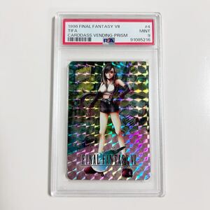 【PSA9】 【完全未剥がし】 カードダス ファイナルファンタジー7 No.4 ティファ プリズム FF7 キラ ファイナルファンタジーカード 1997年