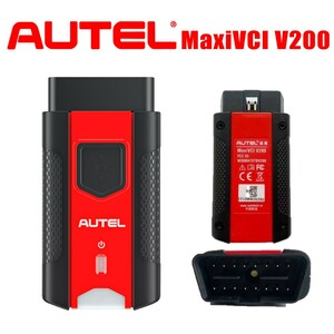 新品・送料無料 Autel MaxiVCI V200 OBD検査・OBD車検認定スキャンツール 特定DTC照会 診断機 OBD2 高耐久TYPE-Cケーブル付き 