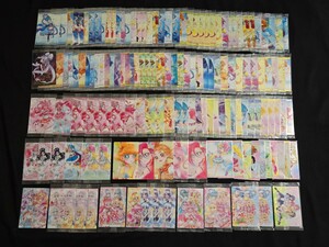 プリキュア シリーズ カード ウエハース 143枚 大量まとめセット N R SR HR MR SSR 色々 pretty cure