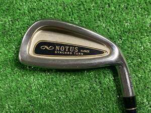 中古 単品アイアン　Mizuno ミズノ　NOTUS　SYNCHRO TURN　ST-70　4番アイアン　純正カーボン　R【AI-2106】