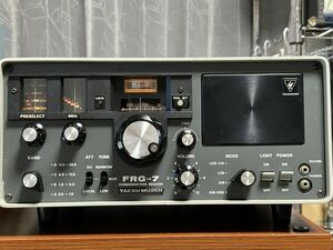 ★★★YAESU 八重洲無線　FRG-7　通信型受信機　ヤエス　動作確認済み★★★