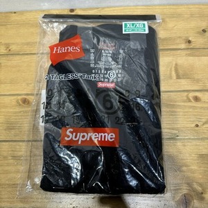 Supreme Maison Margiela Hanes Tagless Tank Top (1 Pack) XLサイズ シュプリーム メゾン マルジェラ ヘインズ タグレス タンクトップ