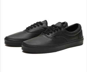 ★即決★VANS ヴァンズ ERA エラ VN0A4BV4X0S BLACK（LEATHER） 6(24cm) サーフ goout ピルグリム スノー ピーク BEAMS ラスト1足