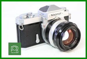 【同梱歓迎】実用■ニコン Nikon Nikomat FT N ボディ+NIKKOR-S・C Auto 50mm F1.4■シャッター全速完動・露出計不良■4234