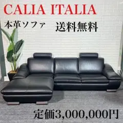 CALIA ITALIA カリアイタリア 本革ソファ 希少 送料無料 G122