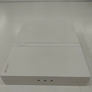 ジャンク　ソニー SONY 薄型 PlayStation2 SCPH-7500 ホワイト 動作未確認