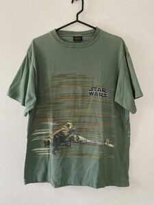 Vintage 90s STARWARS T-shirt スターウォーズ TシャツプリントTシャツ 半袖Tシャツ シングル ビンテージ 両面プリント USA製 