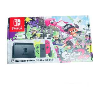 1円〜　【空箱、非売品ステッカー】Nintendo Switch スプラトゥーン2 ニンテンドースイッチ