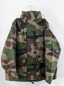 新品　デッドストック フランス軍 CCE CAMO WATERPROOF フィールドパーカ ウッドランドカモ　ゴアテックス　エクワックス　ECWCS BA174