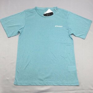 【送料無料】【新品】Kaepa　レディース半袖Tシャツ（吸水速乾 UVカット）　　Ｍ　　 アイスグリーン★582245