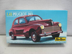 Heller 1/43 PEUGEOT 203 プジョー　エレール　未開封　未組立