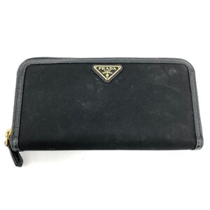 PRADA プラダ 長財布 1ML506/107F ナイロン レザー【DAARC015】