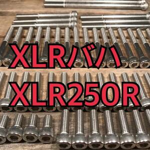 ステンレス製 XLRバハ XLR250R MD22 左右エンジンカバーボルト 合計22本