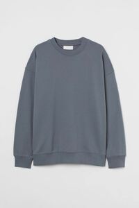 定価65%オフ H&M Black Staples スウェット・シャツ S スチール・グレー