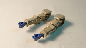 1/35 ライデンアーマー (ガサラキ)　腕部　完成品 ジャンク